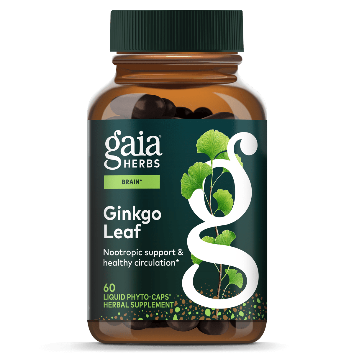 Ginkgo Leaf Cognitive Support Supplement*| Gaia Herbs