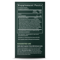 Gaia Herbs Hair, Skin & Nail Support Supplement Facts