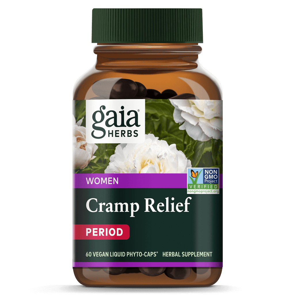 Cramp Relief Supplement for Occasional Menstrual Gaia Herbs®