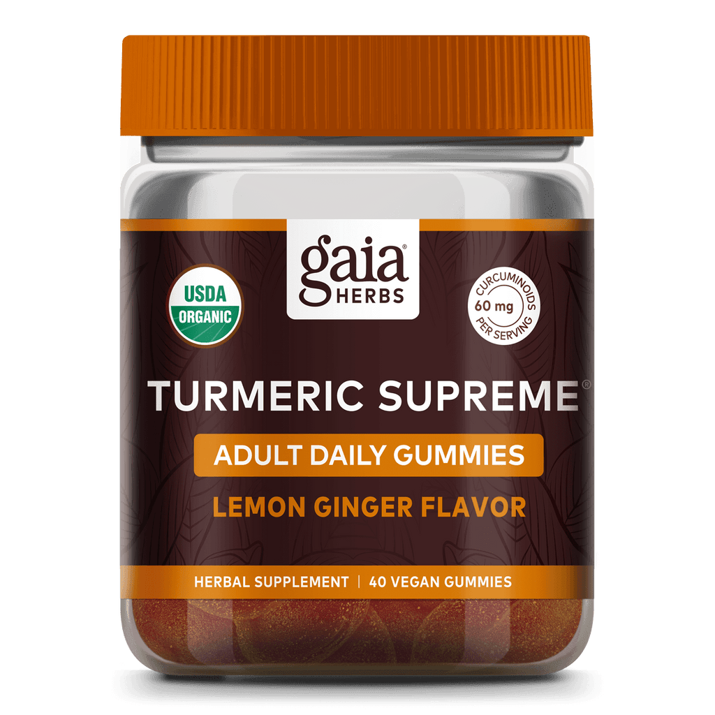 Turmeric Gummies Supports Healthy Inflammatory Function Gaia Herbs®