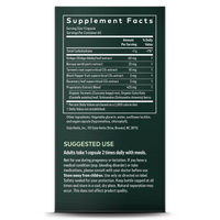 Gaia Herbs Agile Mind supplement facts || 60 ct
