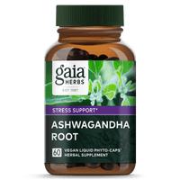 Gaia Herbs Ashwagandha Root Pill for Stress Support || 60 ct