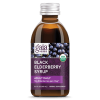 Gaia Herbs Black Elderberry Syrup Daily Strength for Immune Support || 5.4 oz