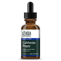 Gaia Herbs California Poppy Extract for Sleep Support || 1 oz