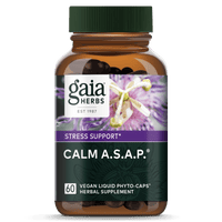Gaia Herbs Calm A.S.A.P. for Stress Support || 60 ct