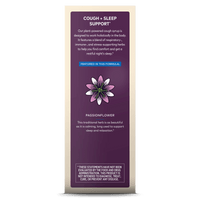 Gaia Herbs Cough Syrup Nighttime for Immune Support side panel