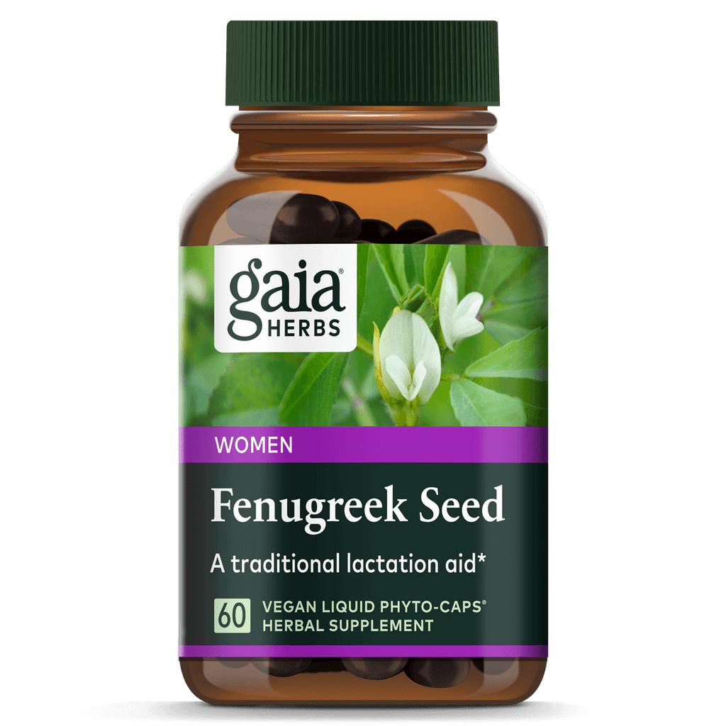 Organic Fenugreek Pills, Supplements to Support Lactation Gaia Herbs®
