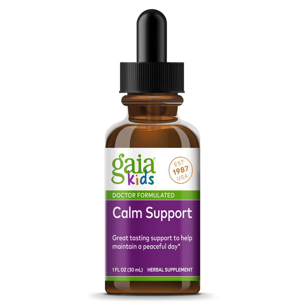 Gaia Herbs GaiaKids Calm Restore Herbal Drops for Stress Support || 1 oz