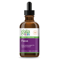 Gaia Herbs GaiaKids Attention Daily Herbal Drops for Brain & Cognitive Support || 2 oz