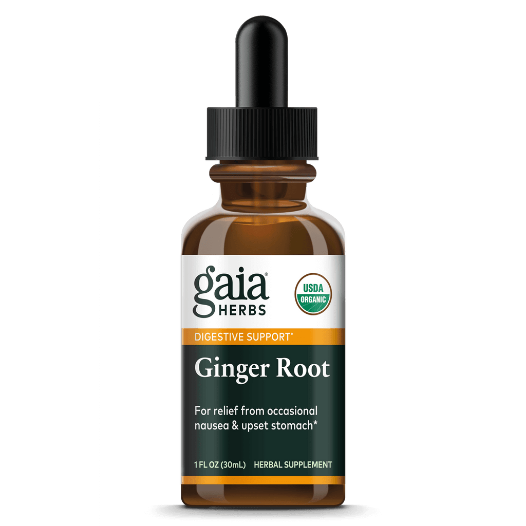 Organic Ginger Extract Gaia Herbs Ginger Root Extract PurityTested Gaia Herbs®
