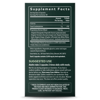 Gaia Herbs Glycemic Health supplement facts || 60 ct