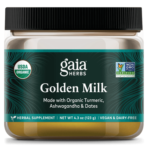 Gaia Herbs Golden Milk powder || 4.3 oz