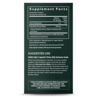 Gaia Herbs Hawthorn Supreme supplement facts || 60 ct