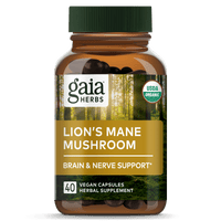 Gaia Herbs Lion's Mane Pills || 40 ct