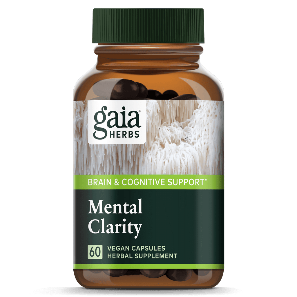 Mental Clarity Supplement With Mushrooms & Herbs Gaia Herbs®