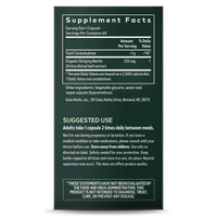 Gaia Herbs Nettle Leaf supplement facts || 60 ct