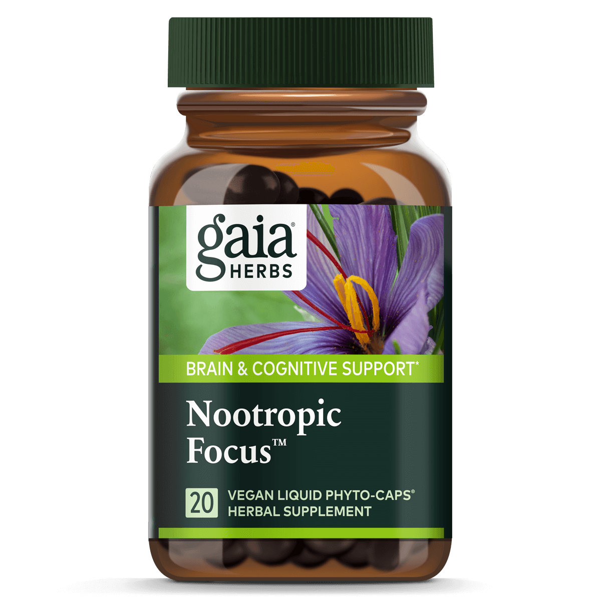 Nootropics Supplement for Focus - Brain & Cognitive Support - Nootropic Supplements For Better Concentration And Focus