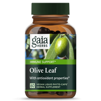 Gaia Herbs Olive Leaf Pills for Immune Support || 60 ct