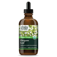 Gaia Herbs Oregano Leaf Extract, Certified Organic for Immune Support || 4 oz