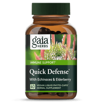 Gaia Herbs Quick Defense for Immune Support || 40 ct