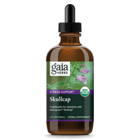 Gaia Herbs Top Skullcap Extract, Certified Organic for Stress Support || 4 oz