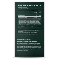 Gaia Herbs Sound Sleep supplement facts || 60 ct