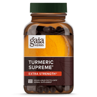 Gaia Herbs Turmeric Supreme Extra Strength for Foundational Support || 120 ct