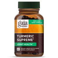 Gaia Herbs Turmeric Supreme Joint for Foundational Support || 60 ct