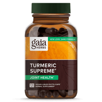Gaia Herbs Turmeric Supreme Joint for Foundational Support || 120 ct