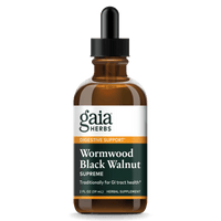Gaia Herbs Wormwood Black Walnut Supreme for Digestive Support || 2 oz