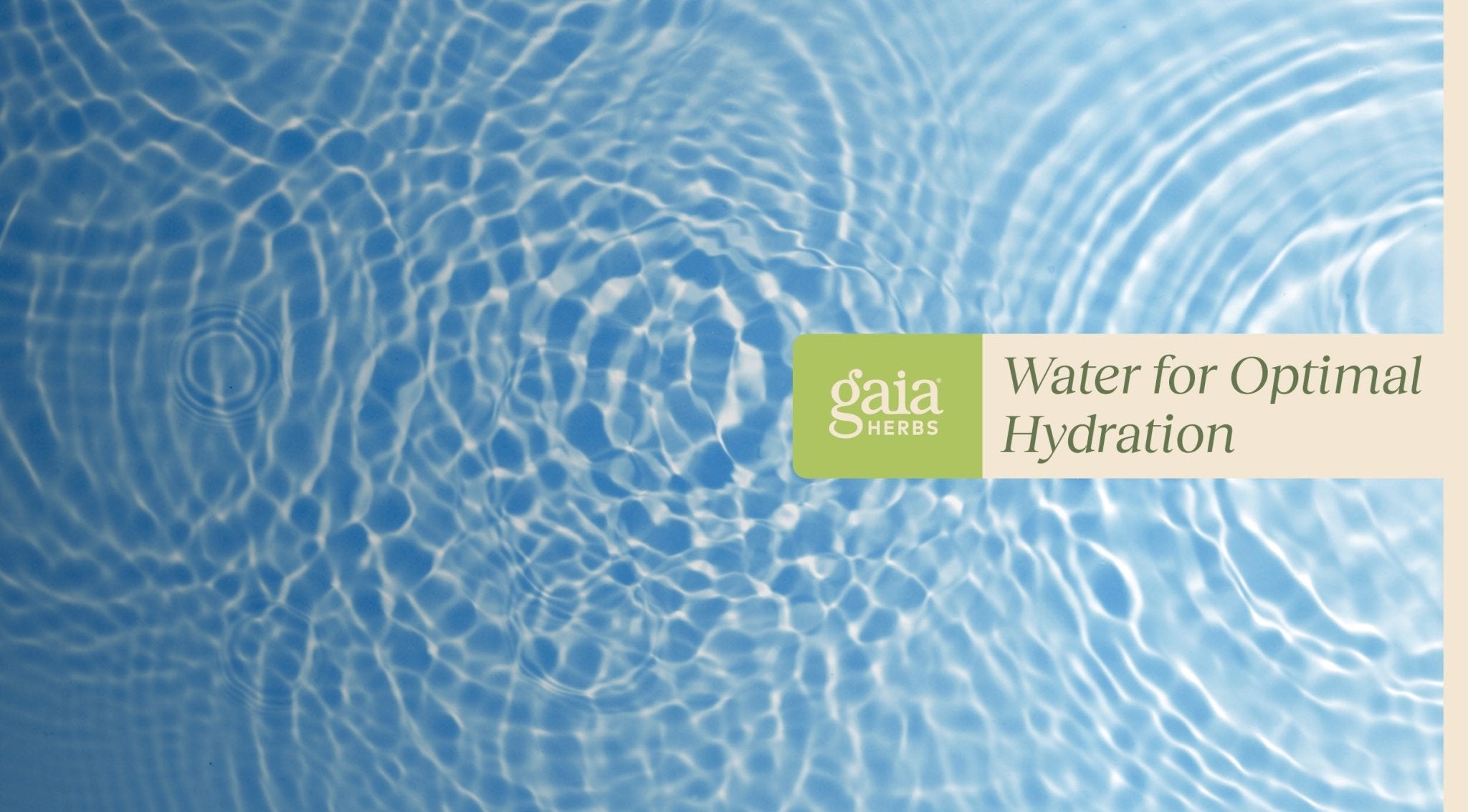 Benefits of water + 9 types of water