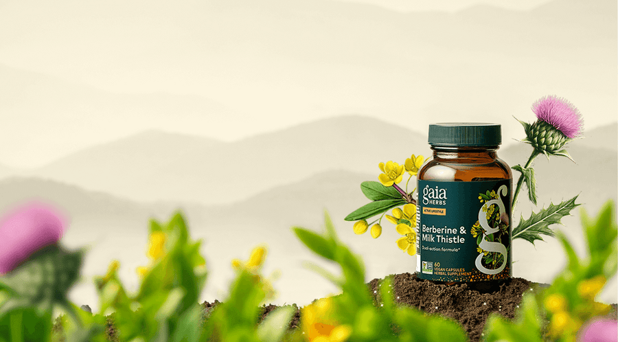 Gaia Herbs NEW Berberine & Milk Thistle: Complete Metabolic & Liver Support* - Gaia Herbs