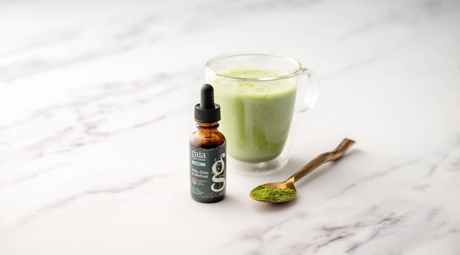 A Simple Stress Support Ritual With Milky Oats & Skullcap* - Gaia Herbs