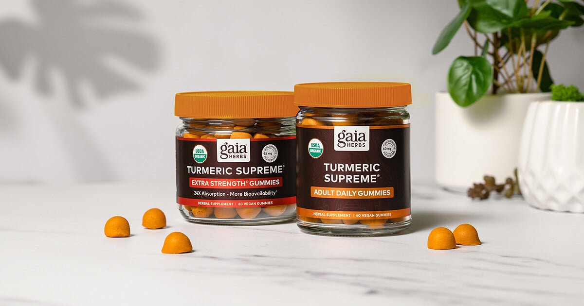 Gaia Herbs New Turmeric Gummies