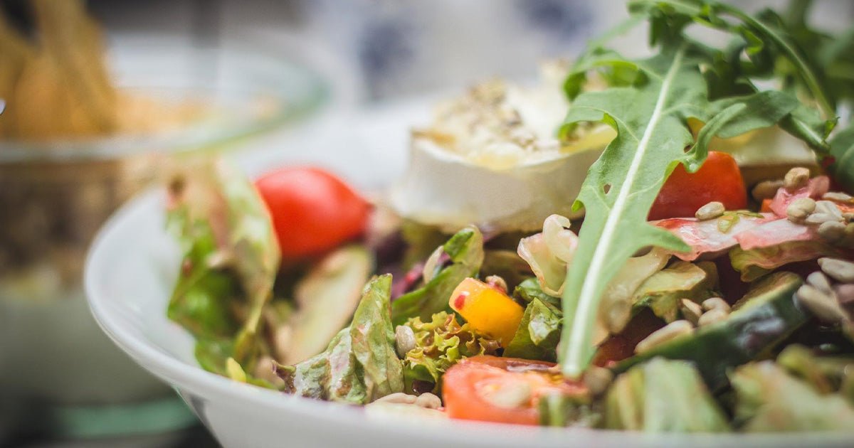 Salad full of prebiotics