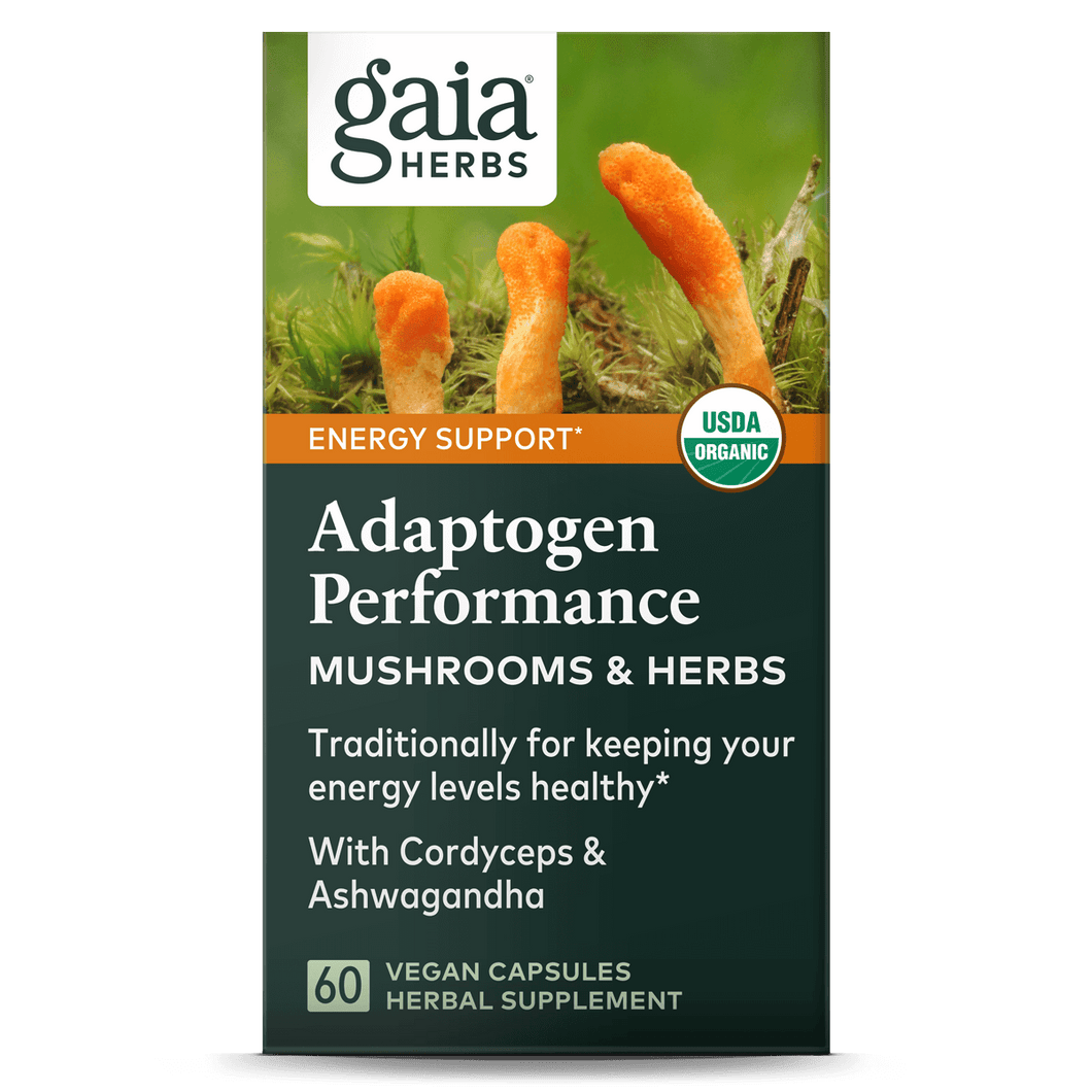 Adaptogen Mushroom Supplements for Energy Support Gaia Herbs®