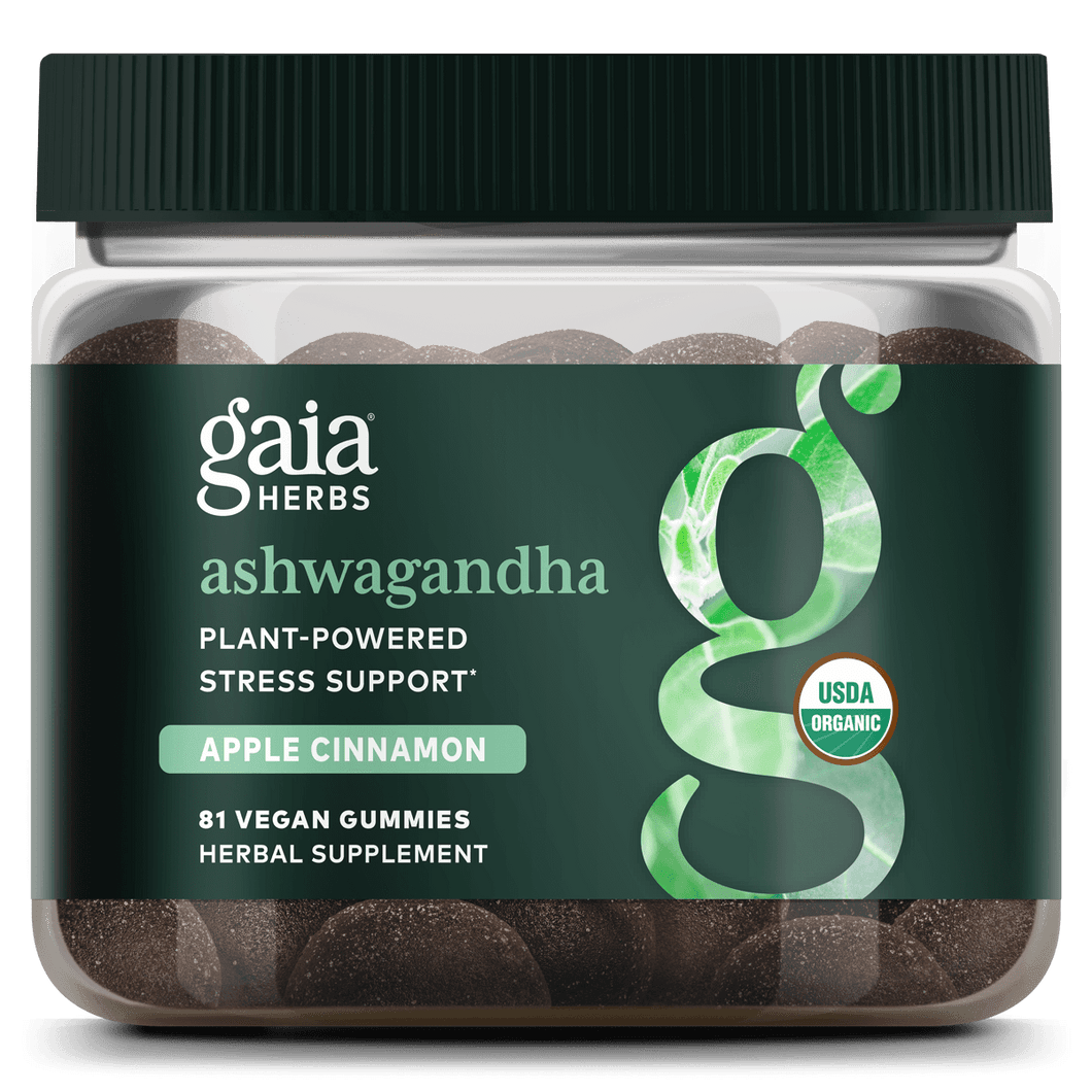 Organic Ashwagandha Gummies Full Spectrum Gaia Herbs®