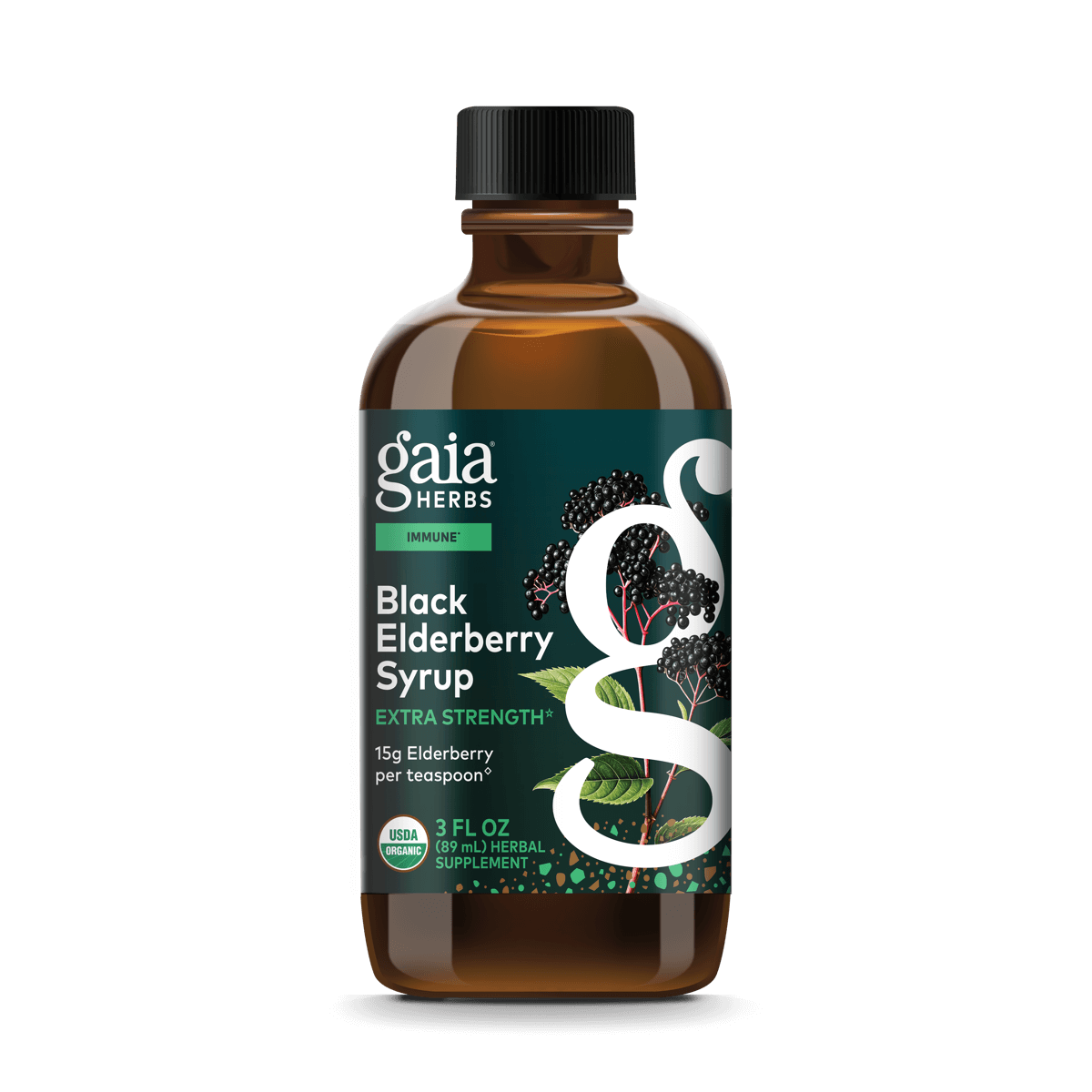 Extra Strength Black Elderberry Syrup ||3oz