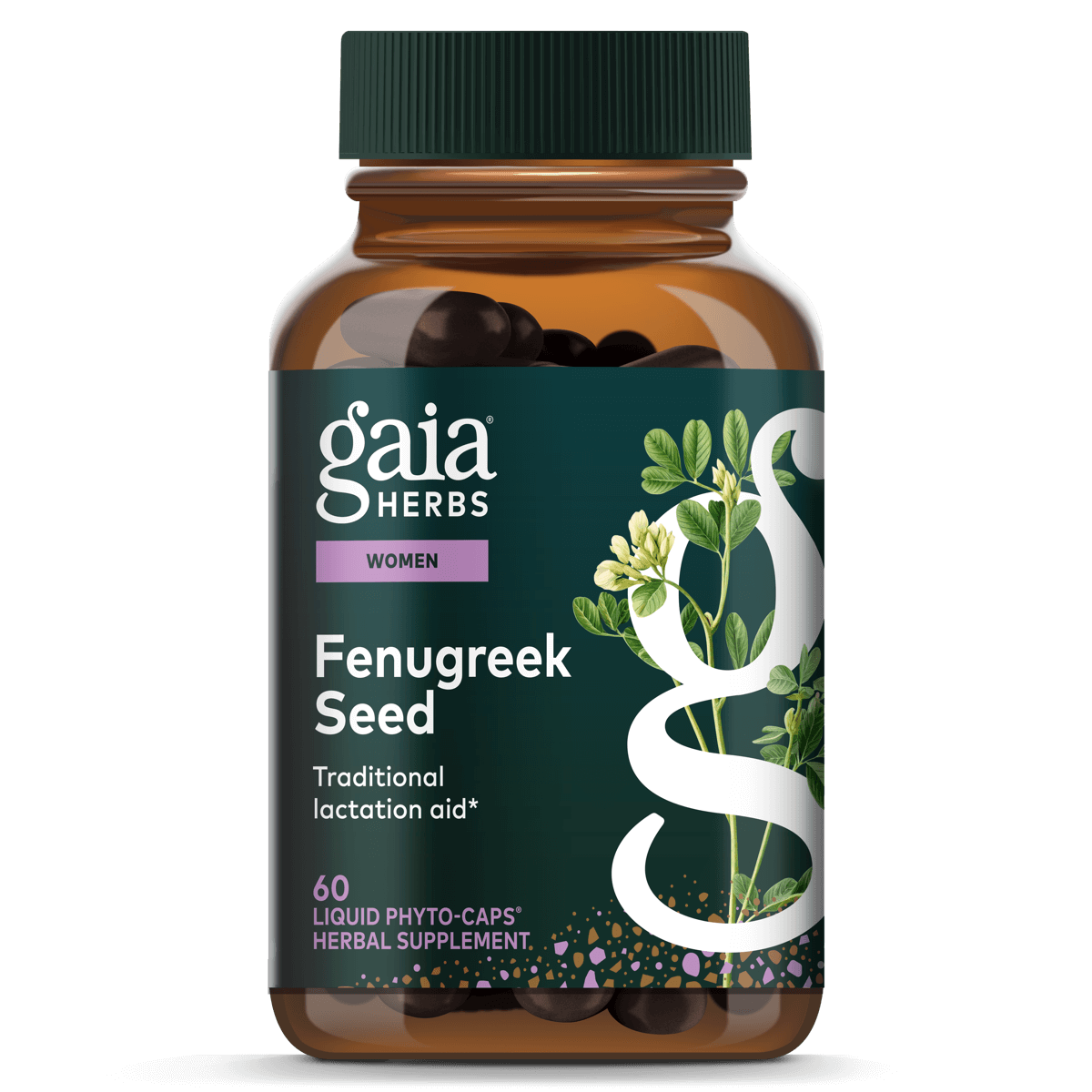 Gaia Herbs Fenugreek Pills for Women || 60 ct