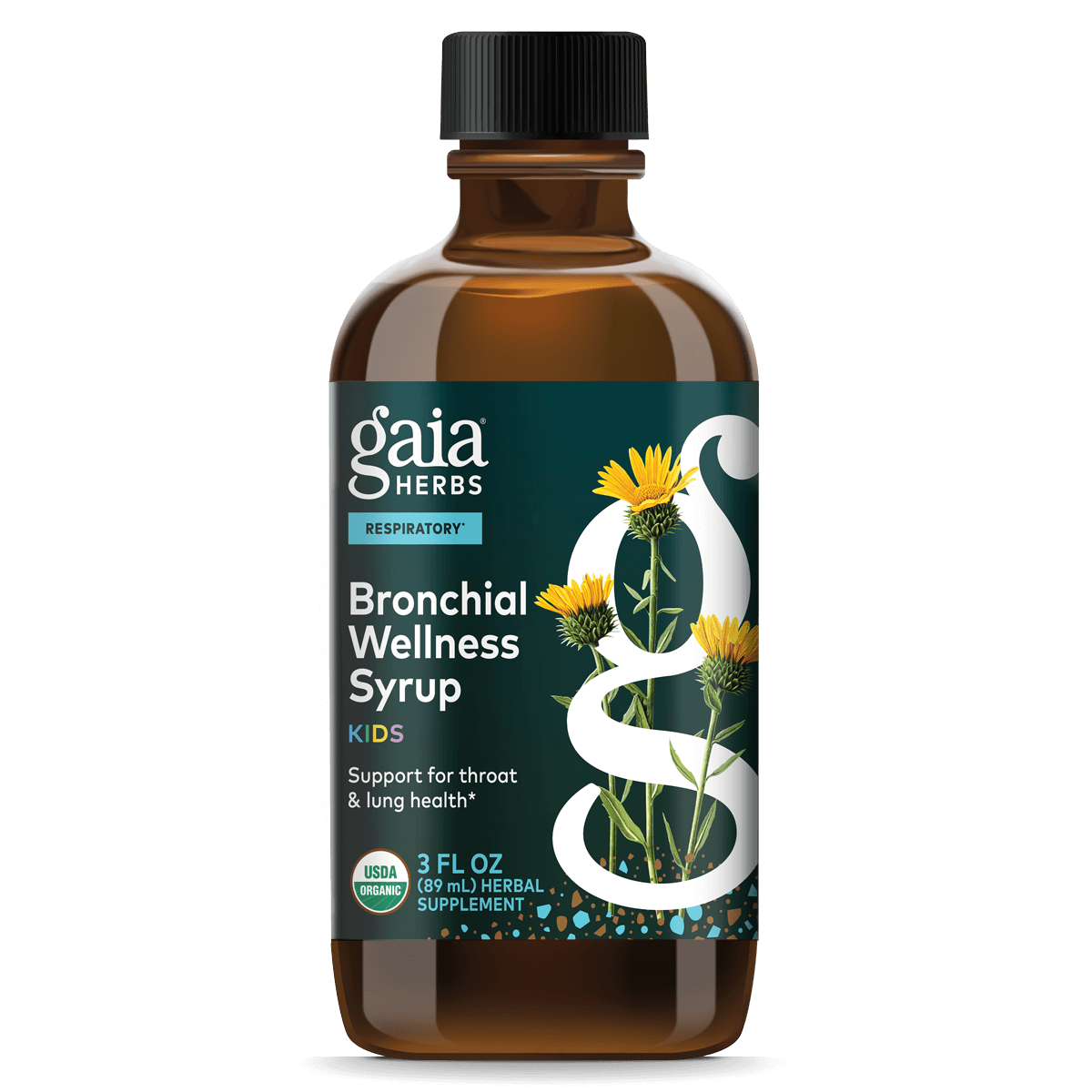 GaiaKids® Bronchial Wellness Syrup for Immune Support || 3 oz