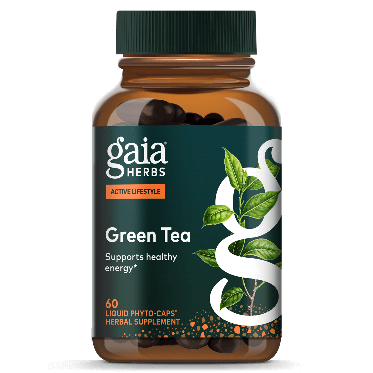 Gaia Herbs Green Tea Pills for Energy Support || 60 ct