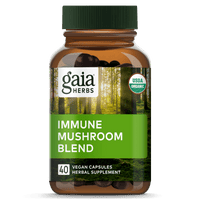 Gaia Herbs Immune Mushroom Blend || 40 ct