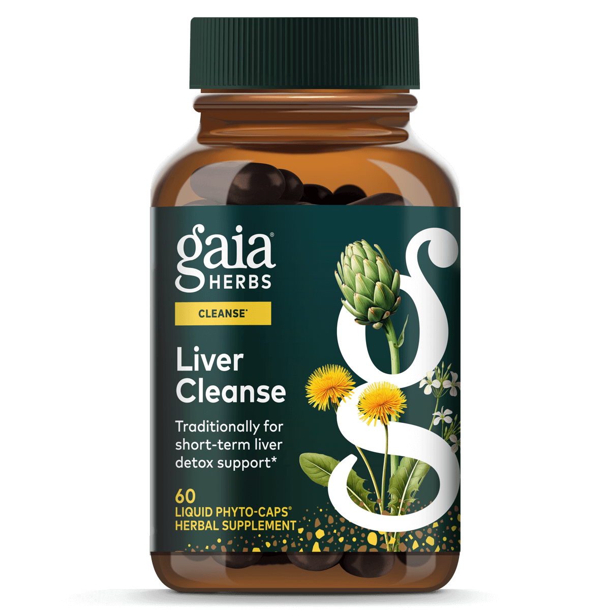 Gaia Herbs Liver Cleanse for Liver Support || 60ct