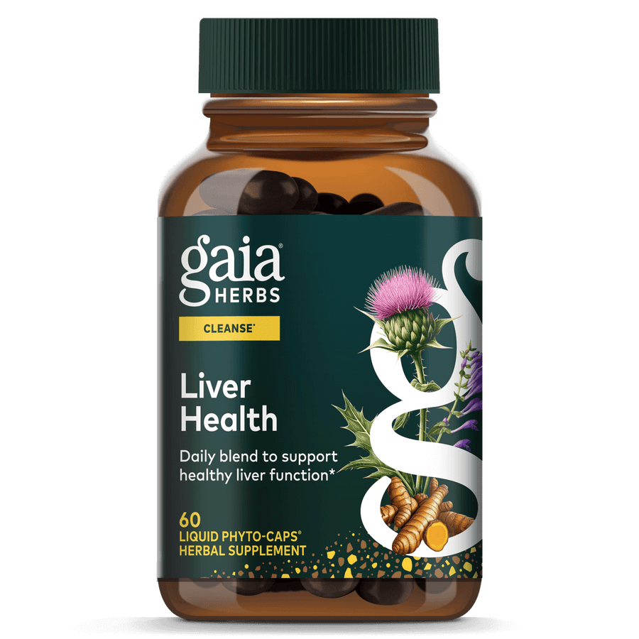 Gaia Herbs Liver Health for Liver Cleanse Support || 60ct