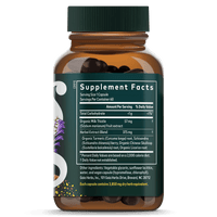 Liver Health Supplement Facts 60 Count