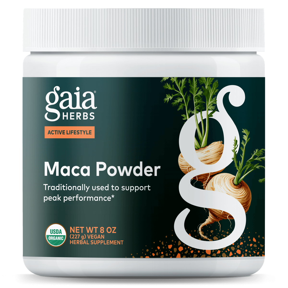 Gaia Herbs Maca Powder for Energy Support || 8 ounce