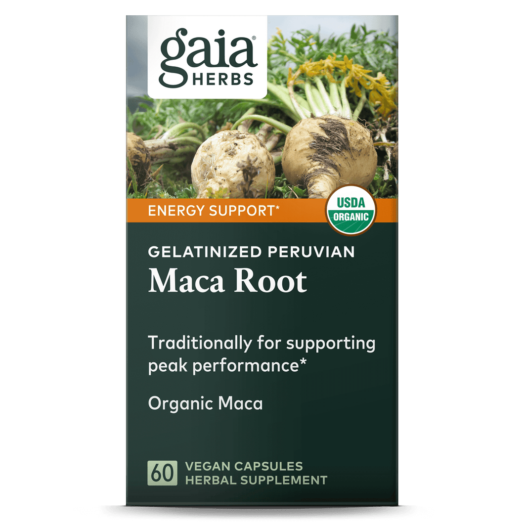 Maca Root Pills Energy, Performance Support Gaia Herbs® Gaia Herbs®