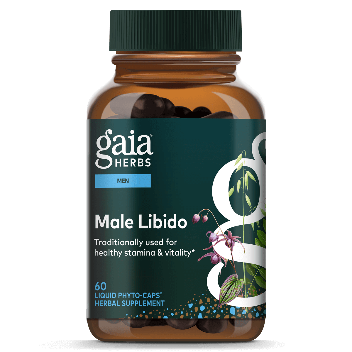 Gaia Herbs Male Libido for Men || 60 ct
