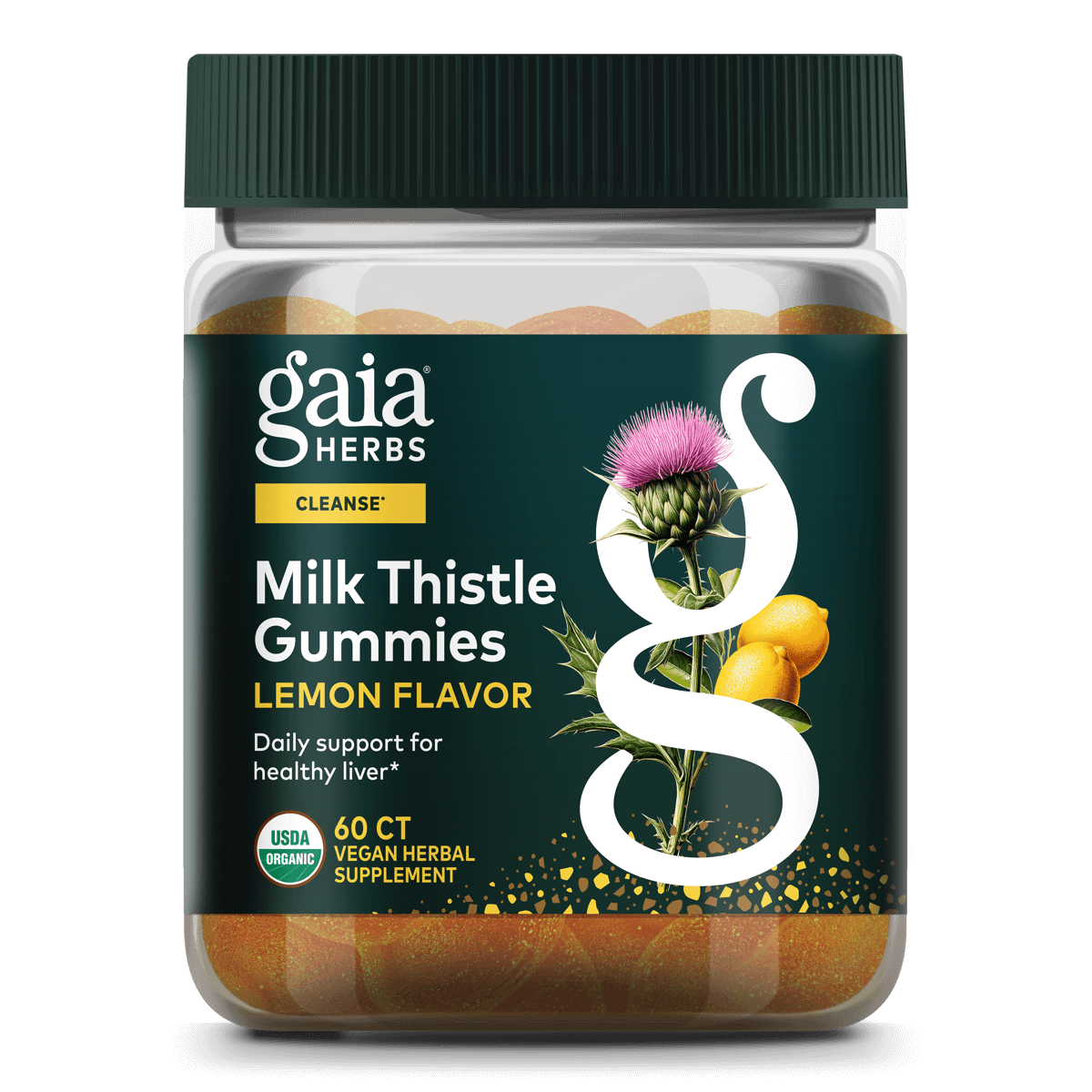 Gaia Herbs Milk Thistle Gummies || 60 ct