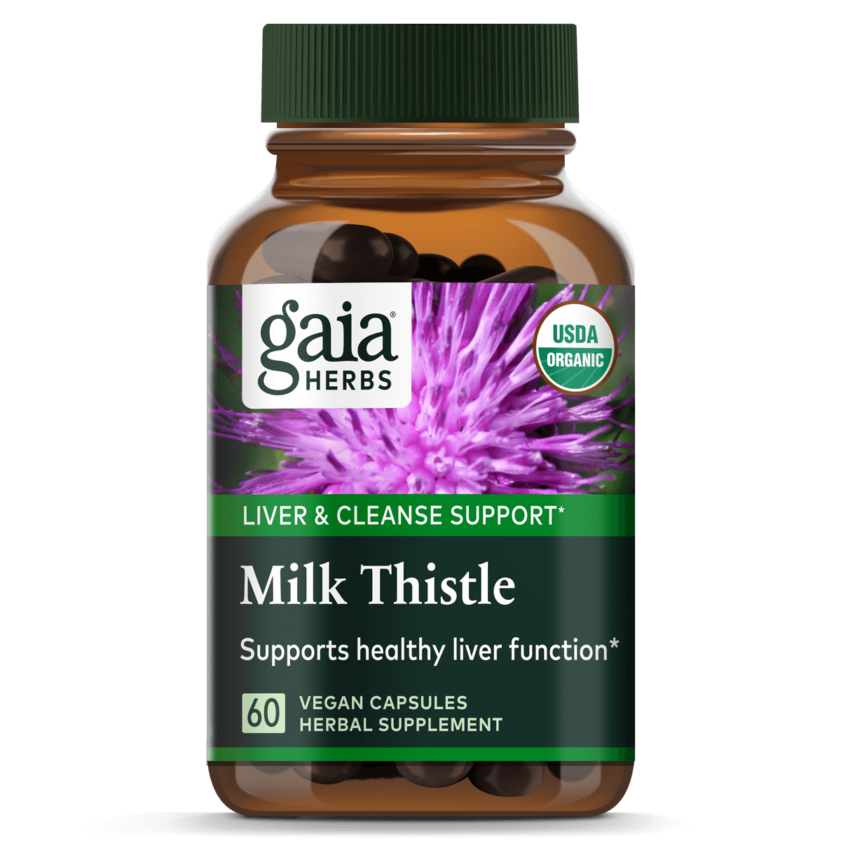 Milk Thistle Pills Support Liver Function Gaia Herbs®